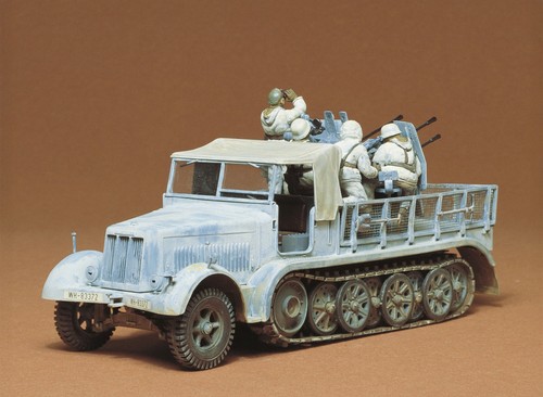 Tamiya german half - german, half-track