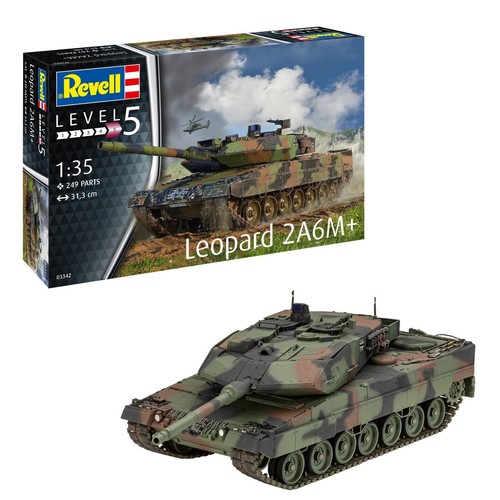 Panzer leopard a6m bausatz - 2,