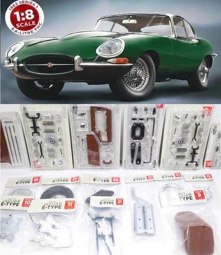 Deagostini jaguar type 8 - deagostini, e-type